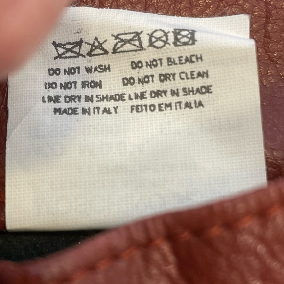 Vintage Moschino Faux Leather Pants High Rise Made in Italy - Picture 4 of 7